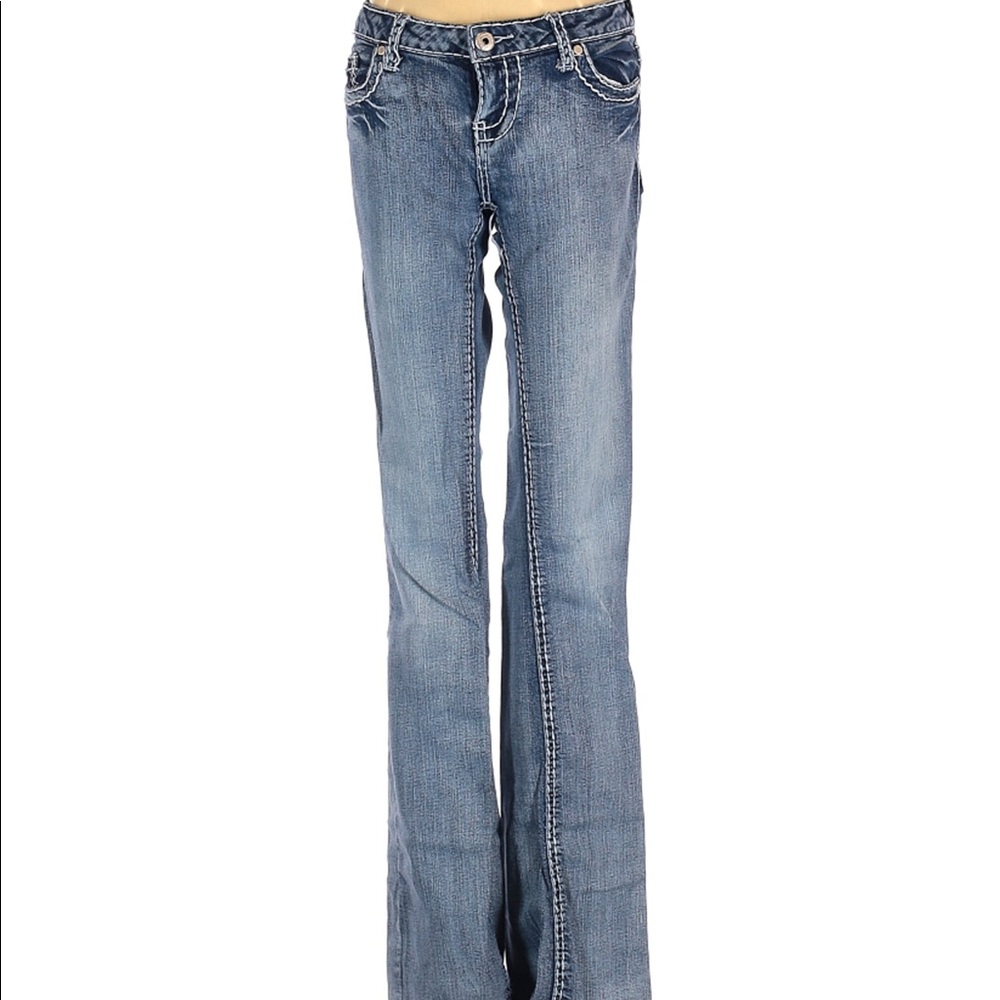 Blue Asphalt Denim Jeans Size 3 Juniors